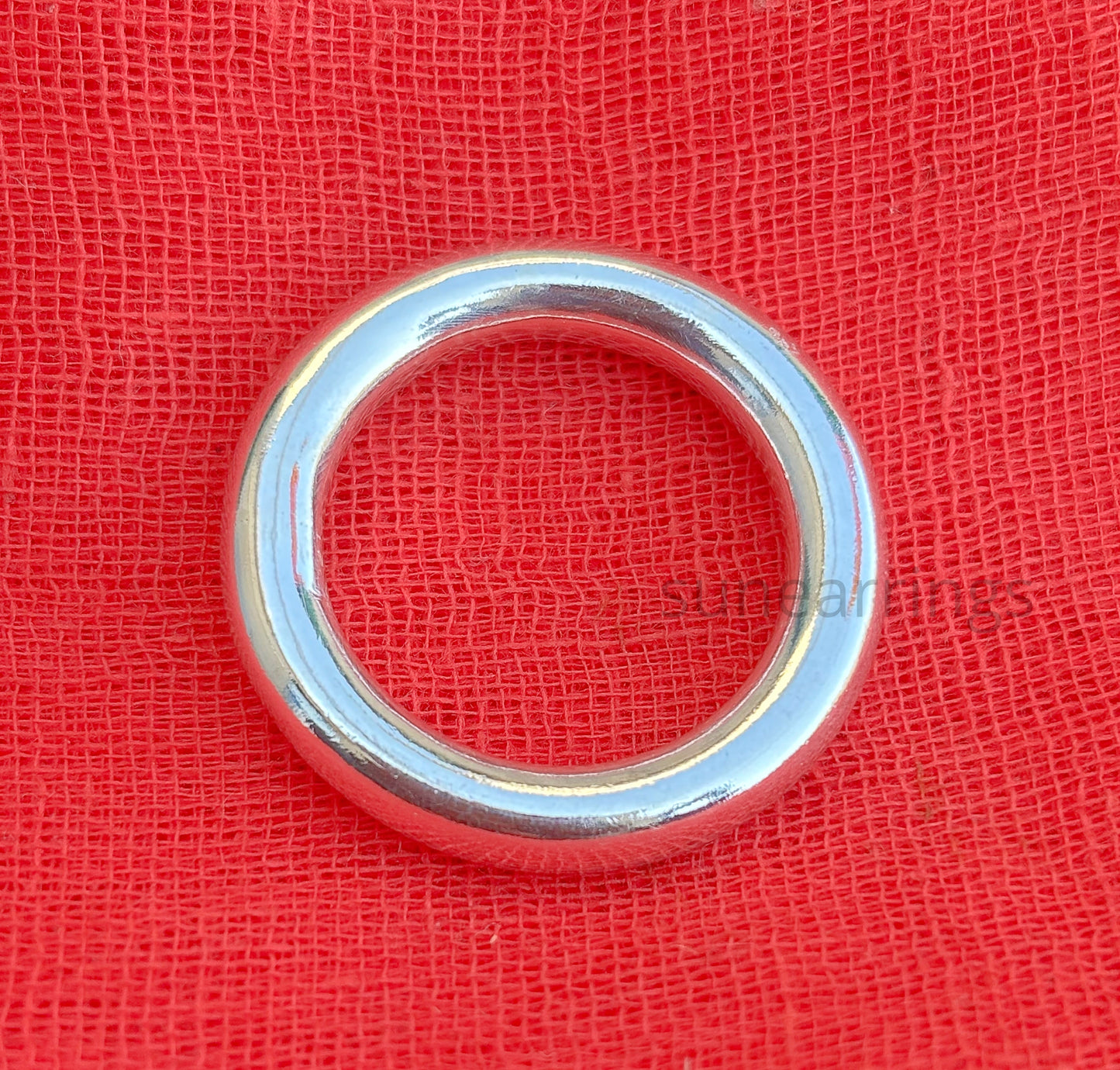 Plain Round Band Ring-4mm Solid Round Thick Band Ring-925 Sterling Silver Band Ring-Statement Ring-Gift For Her-Sun Earrings