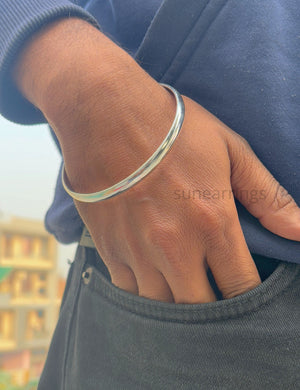 Plain Half Round Bangle, Handmade Chunky Bangle, Solid 925 Sterling Silver Bangles, 4mm Wide Bangle, Mens and Women Bangle, Gift For Her, Plain Half Round Bangle, Handmade Chunky Bangle, Solid 925 Sterling Silver Bangles, 4mm Wide Bangle, Mens and Women Bangle, Gift For Her,