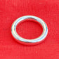 Plain Round Band Ring-4mm Solid Round Thick Band Ring-925 Sterling Silver Band Ring-Statement Ring-Gift For Her-Sun Earrings