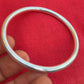 Plain Rounded Bangles Solid 925 Sterling Silver Bangles, 4mm Round Thickness Bangles, Heavy Mens Bangles, Handmade Chunky Bangles, Everyday Wear