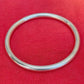 Plain Rounded Bangles Solid 925 Sterling Silver Bangles, 4mm Round Thickness Bangles, Heavy Mens Bangles, Handmade Chunky Bangles, Everyday Wear
